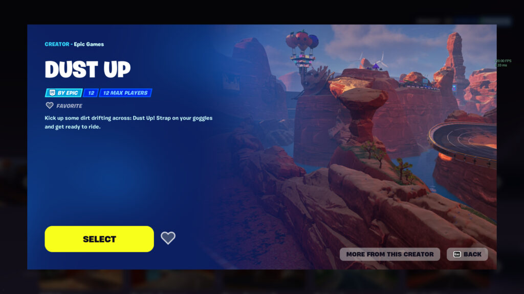 Fortnite Rocket Racing Novice Tracks 7