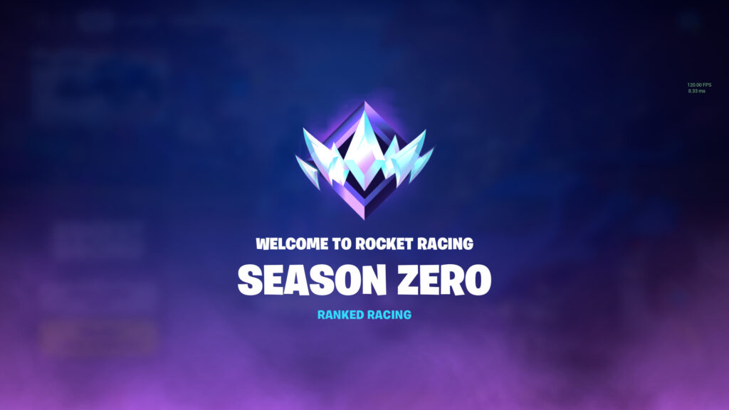 Rocket Racing Ranked Season Zero