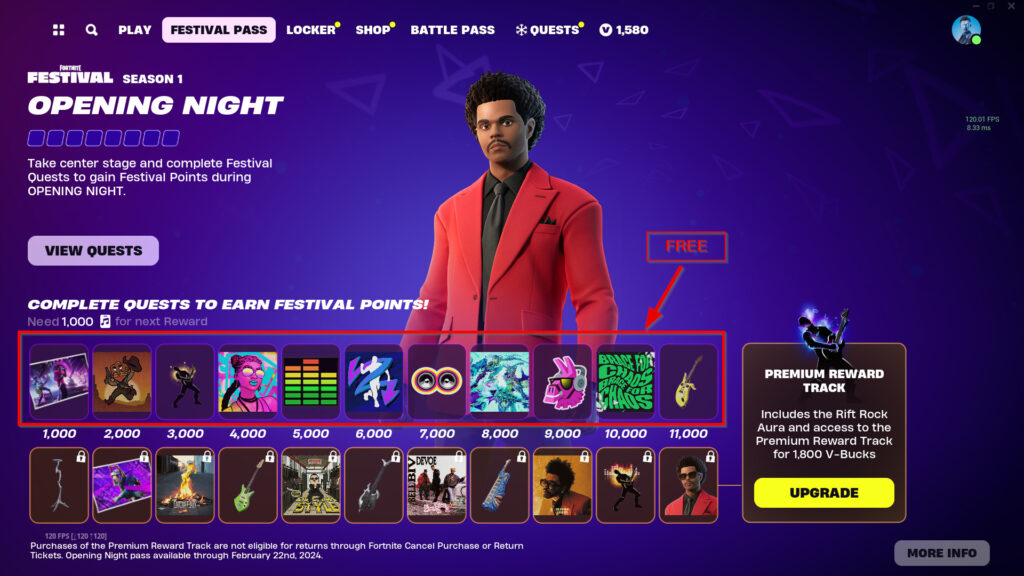 Fortnite Festival Pass (Free)