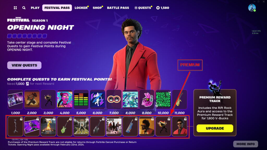 Fortnite Festival Pass (Premium)