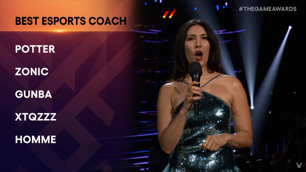 The nominees for Best Esports Coach.
