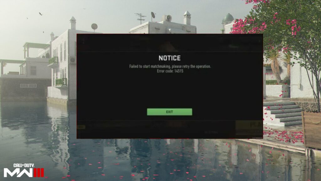 How to Fix Error Code 14515 in Modern Warfare 3 (Travis Rilea Error)