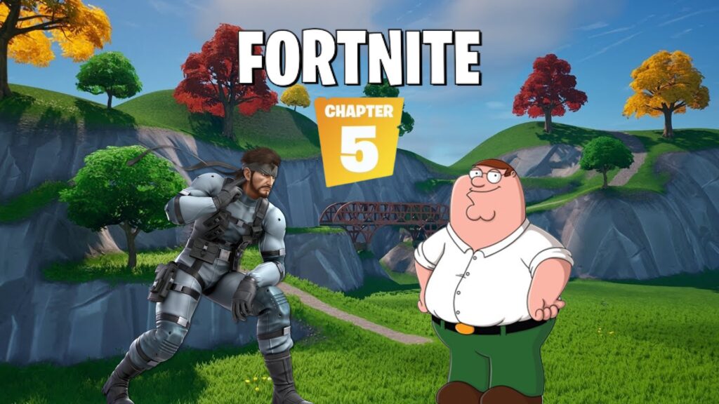 Peter Griffin and Solid Snake confirmed for Fortnite Chapter 5 Battle Pass