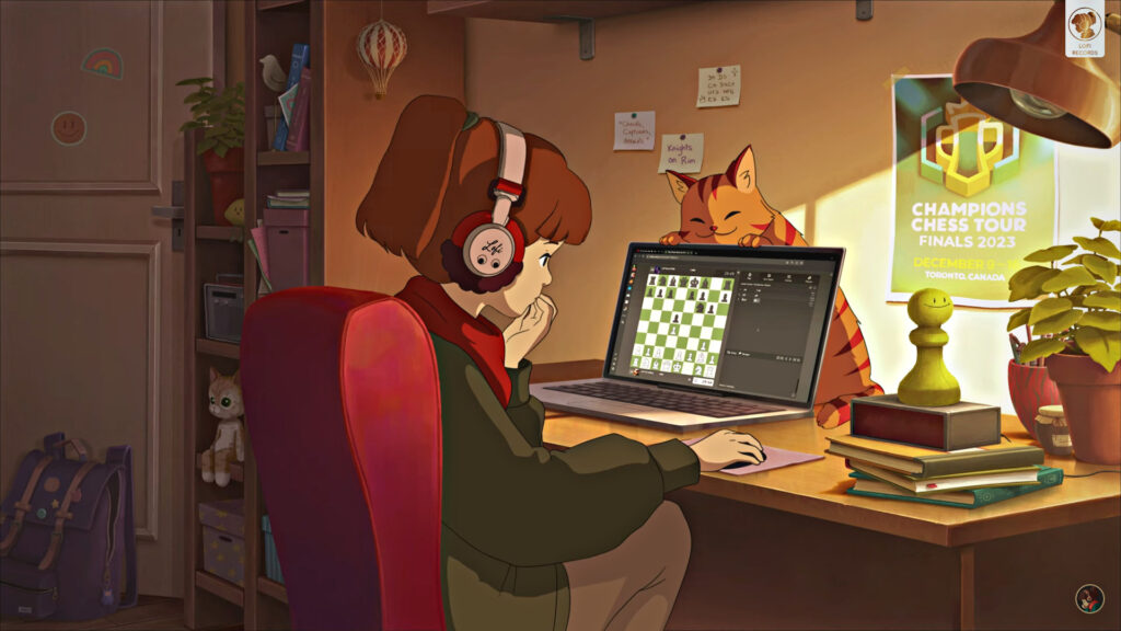Chess.com collaborates with Lofi Girl for the upcoming Champions Chess Tour