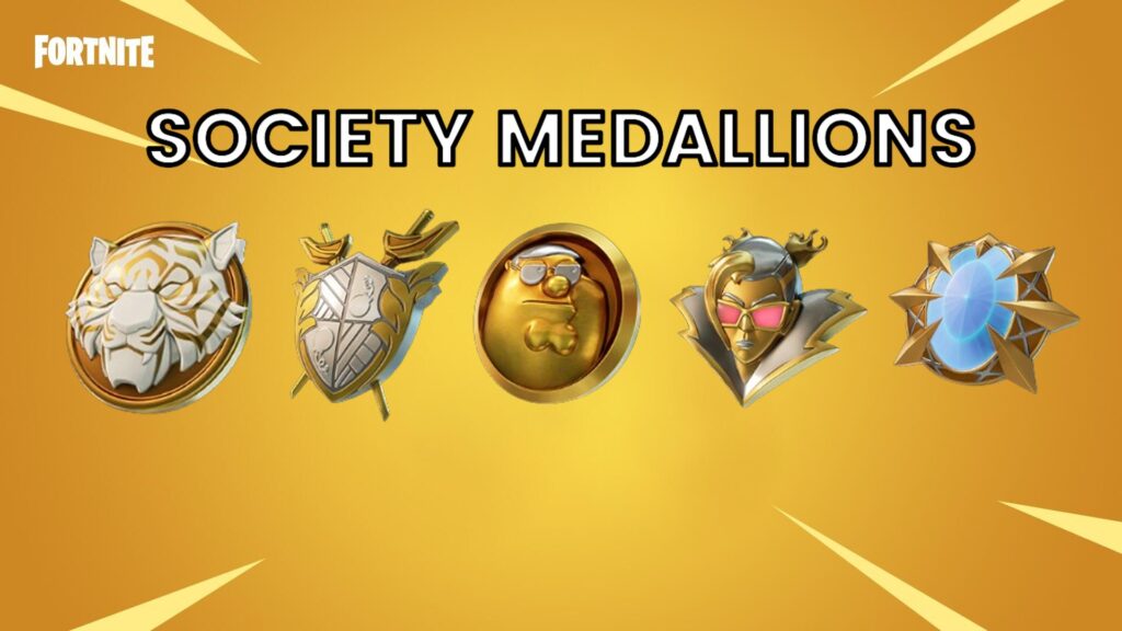 Society Medallions in Fortnite: All locations and how they work
