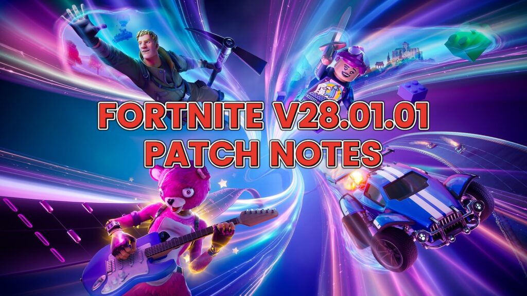 Fortnite v28.01.01 patch notes: Movement changes and more