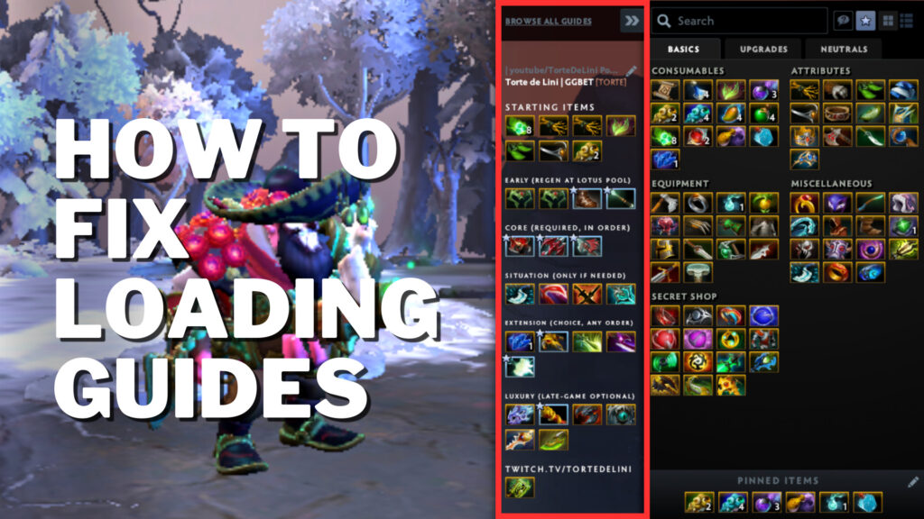 How to fix guides not loading in Dota 2