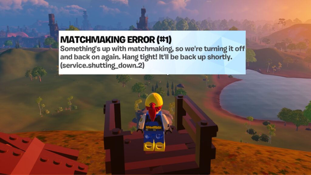 How to fix the LEGO Fortnite matchmaking error