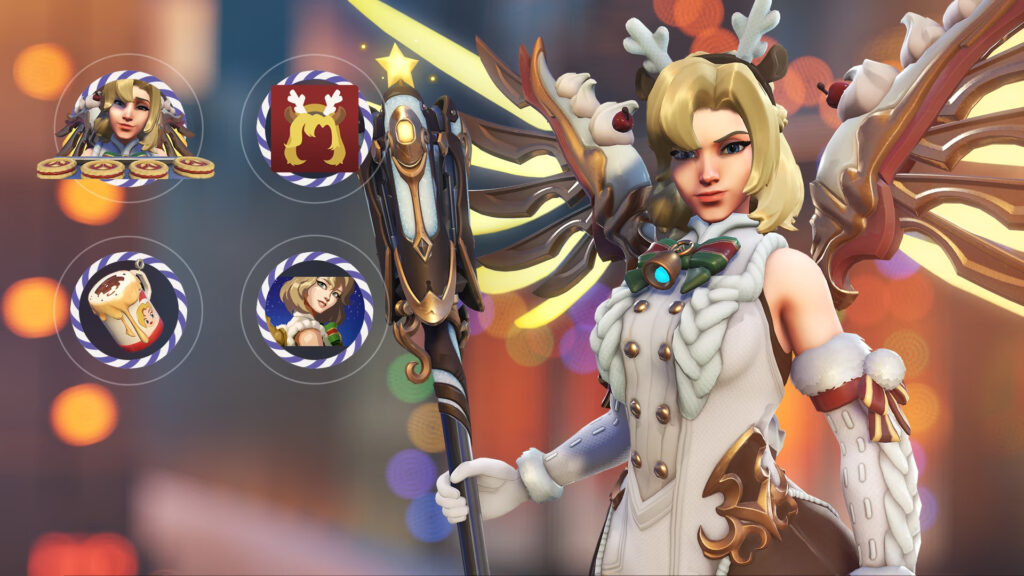 How to unlock the Jingle Belle Mercy skin in Overwatch 2