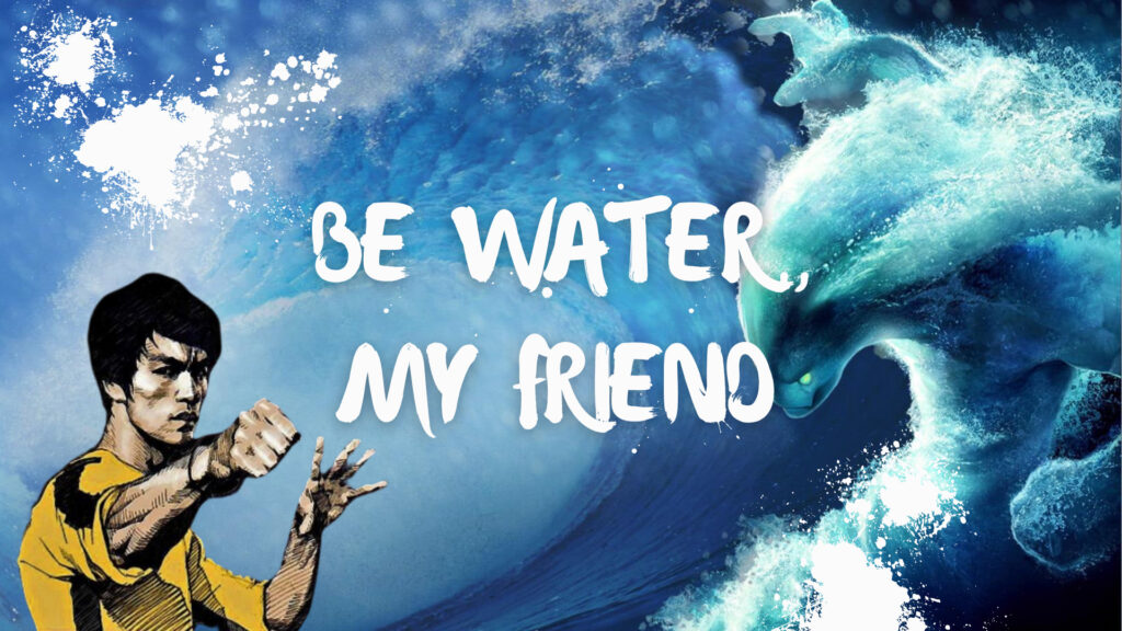 LizZard applies Bruce Lee's Be Water principle in his life (Image by esports.gg)