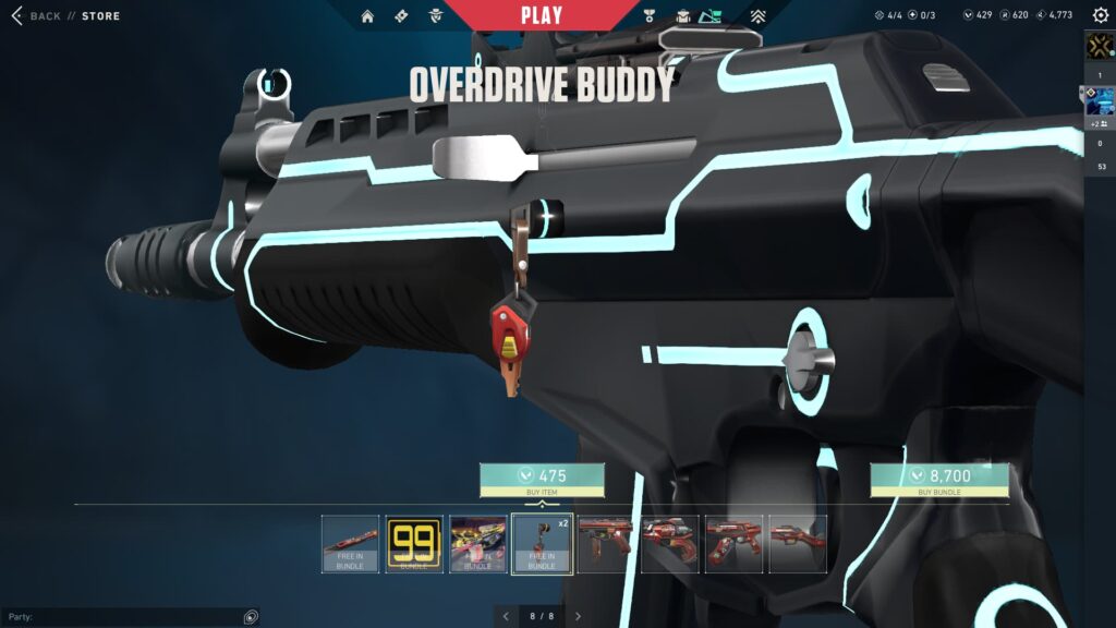 The Overdrive Gun Buddy.