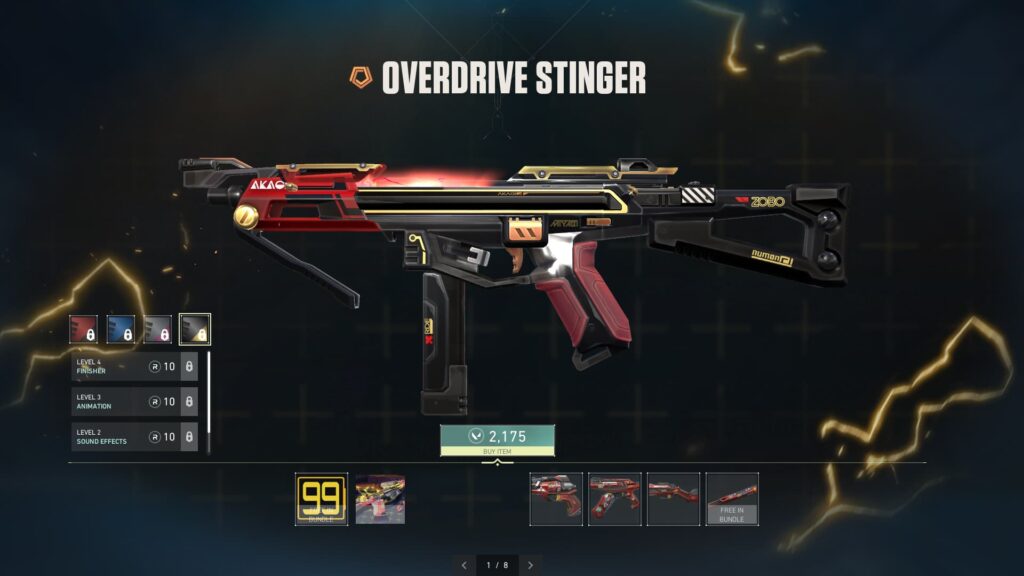 The VALORANT Overdrive Stinger.