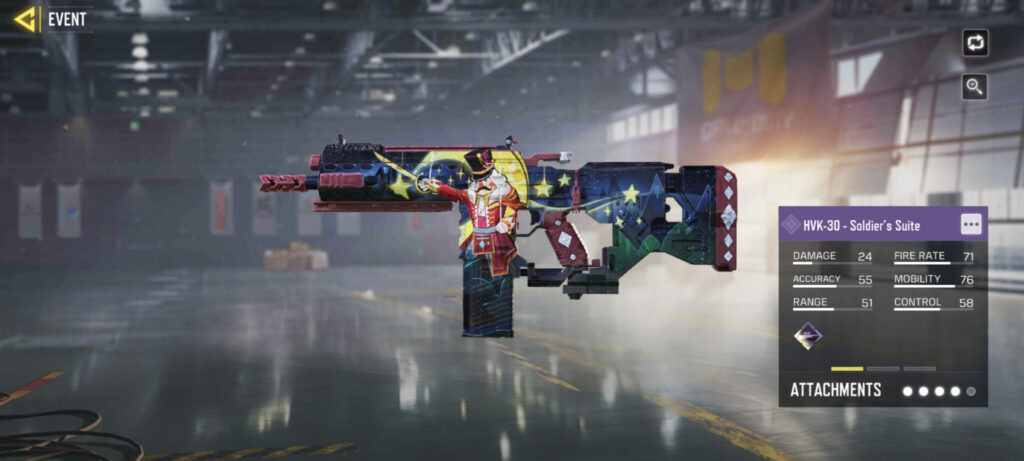 BVK-30 - Soldier's Suite in Call of Duty Mobile