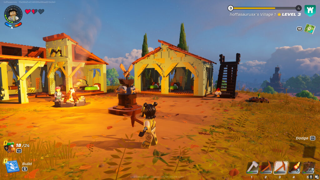 How to upgrade your Village in LEGO Fortnite