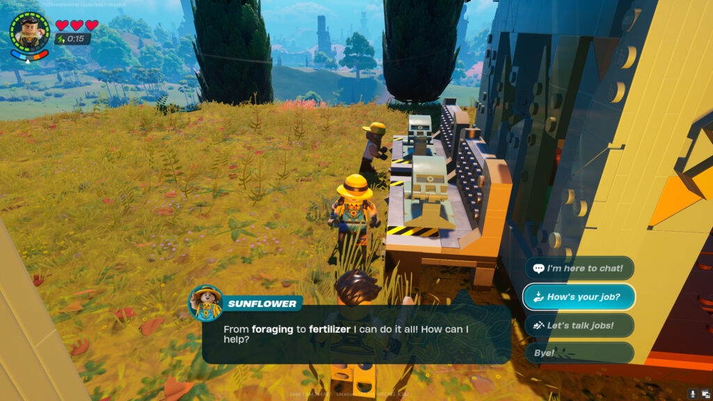 How to get Villagers to gather resources for you in LEGO Fortnite