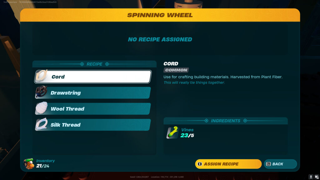 Need Cord in LEGO Fortnite? It's not immediately obvious how to obtain this material, but luckily we've put together a guide for you.