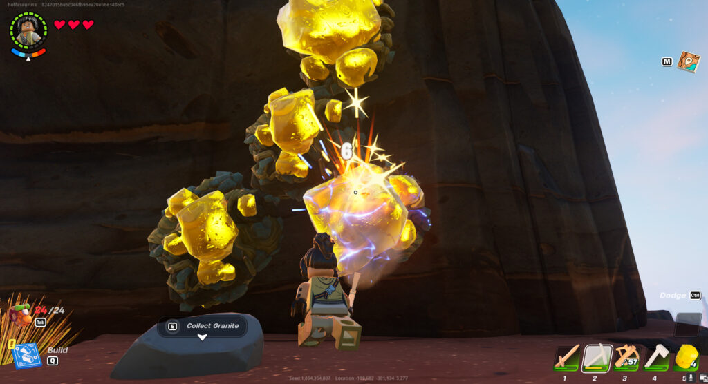 How to get Cut Amber in LEGO Fortnite