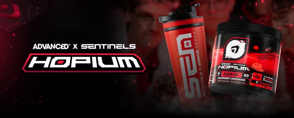 Sentinels are making their own Hopium, instead of leaving it to fate, as they release their own Hopium Energy drink with ADVANCED.