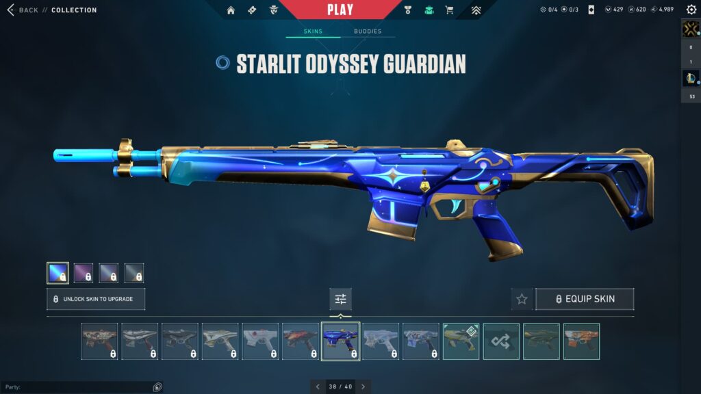 The Starlit Odyssey Guardian.