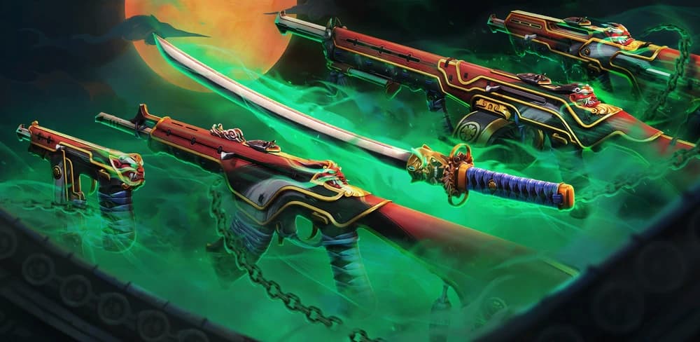 The VALORANT Oni 2.0 skin bundle.