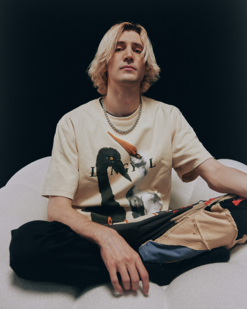 A t-shirt from xQC's Lengyel Inaugural Collection