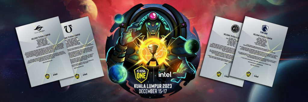 Every single ESL One Kuala Lumpur 2023 Welcome Letter (even the un-published ones!)