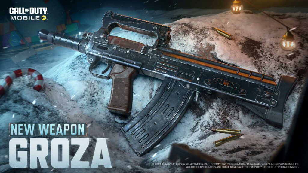 CoDM Groza Assault Rifle
