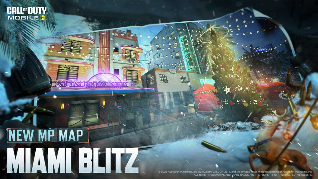 Holiday Miami Blitz map 