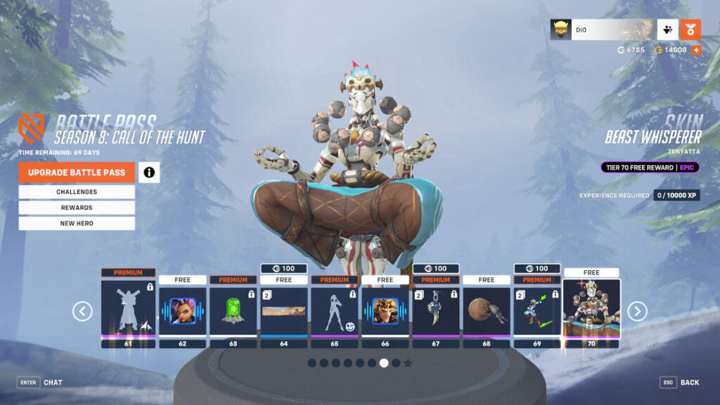 Overwatch 2 Season 8 Battle Pass skins