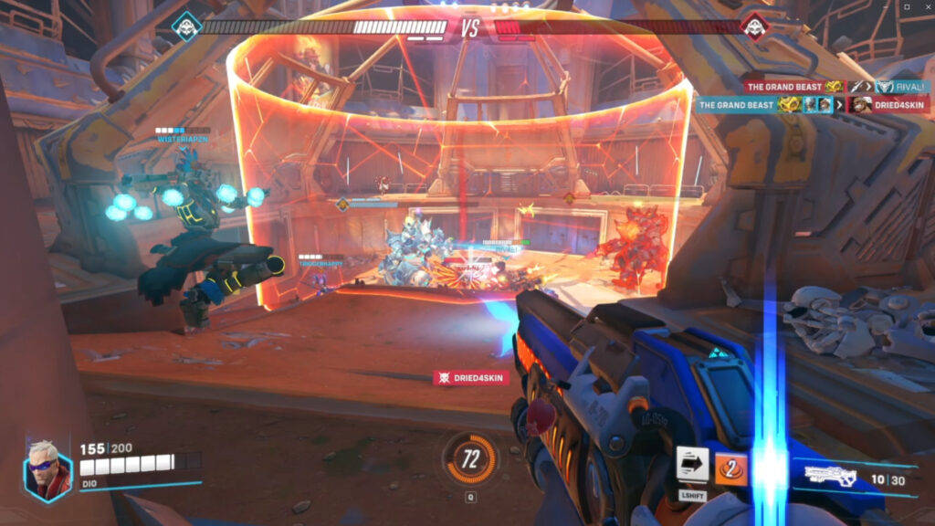 Attack the enemy players