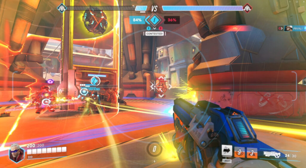 Capture the point in the Overwatch 2 Battle of the Beast game mode