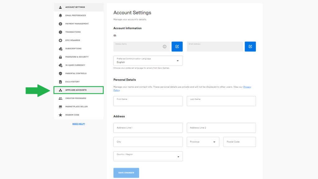 How to connect your accounts for LEGO Fortnite 