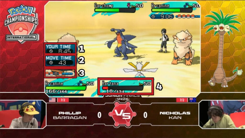 Pokémon championship screenshot