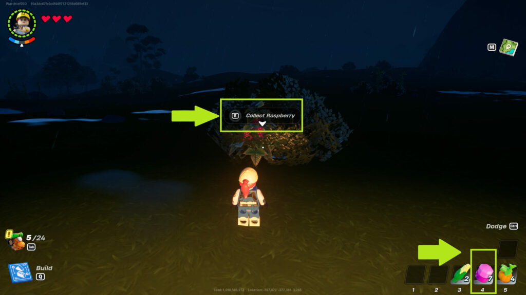 How to regain health in LEGO Fortnite 