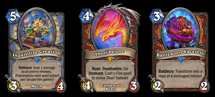 Inquisitive Creation, Thori’belore, and Battleworn Faceless nerfs