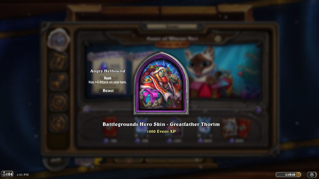 Hearthstone Battlegrounds Greatfather Thorim skin