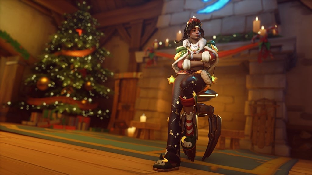 Overwatch 2 Winter Wonderland Illari skin 