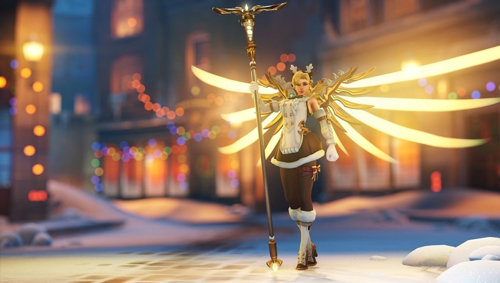 Jingle Belle Mercy skin 