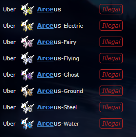 Arceus screenshot (Image via Smogon)