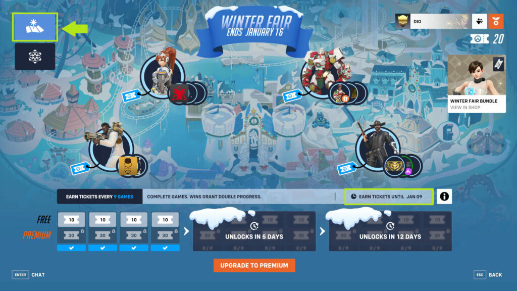 Overwatch 2 Winter Fair screenshot