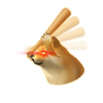 Bonk Item in Oh Baby Kart