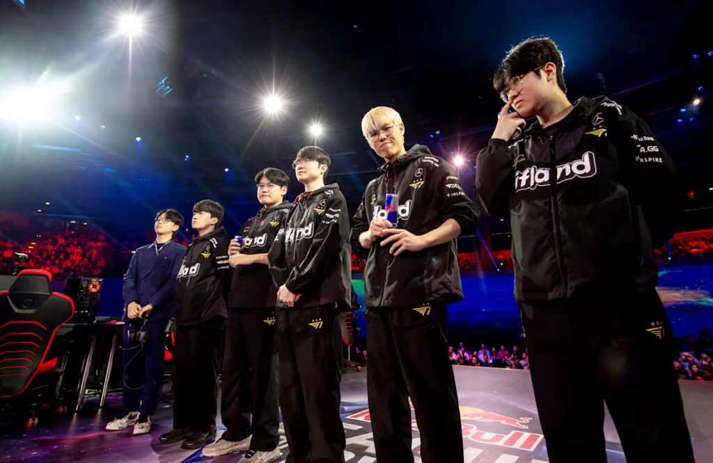 They may be the team of the year, but T1 couldn’t stand up to the European’s, G2, on their home turf at Red Bull a League of Its Own.