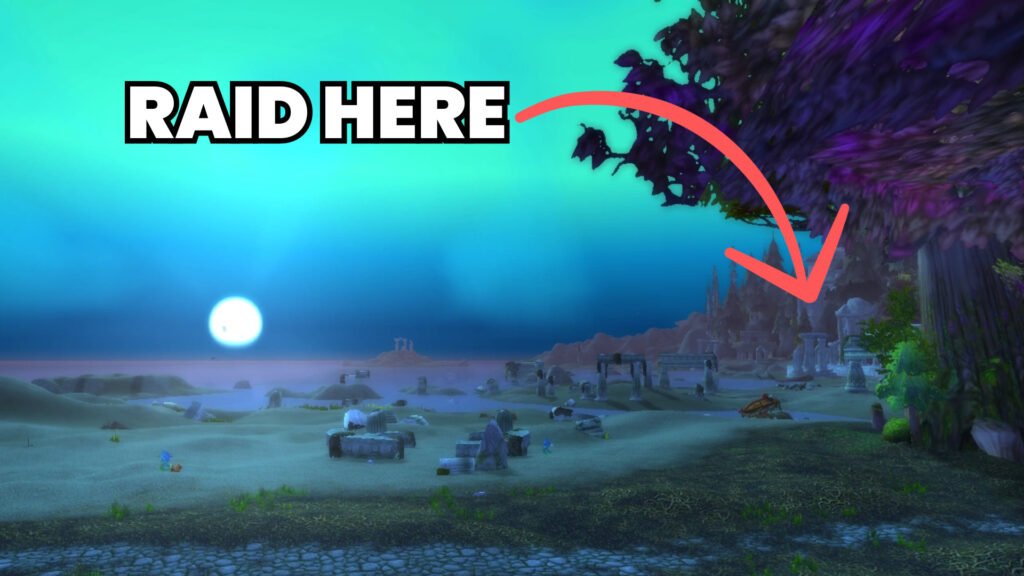 Zoram Strand is home to a new WoW Classic raid and off the beaten path