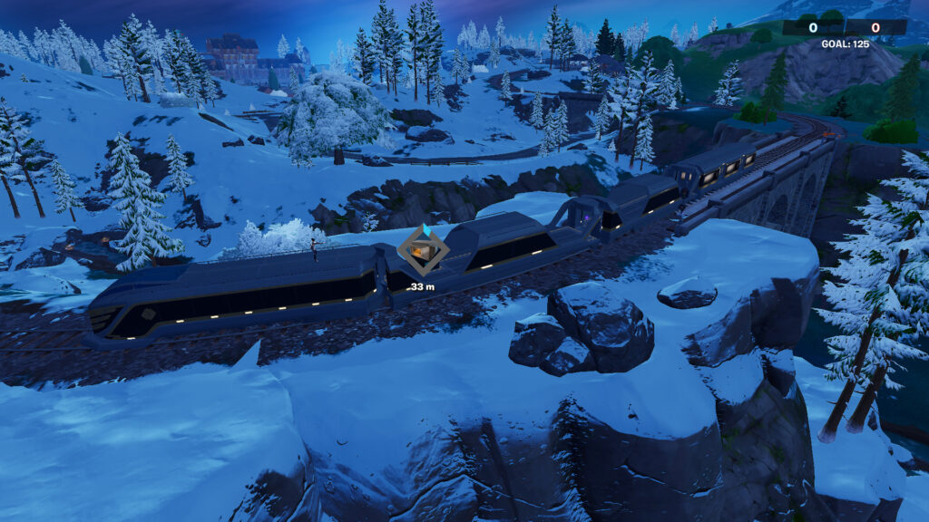 Disembark a train in Fortnite (3)