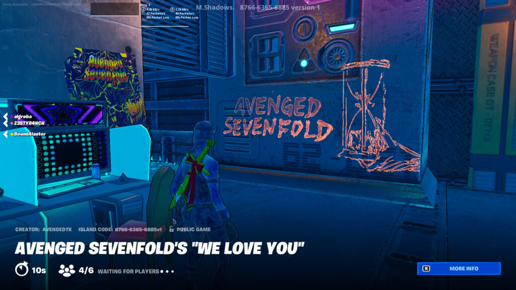 Avenged Sevenfold Fortnite map: First look and how to play
