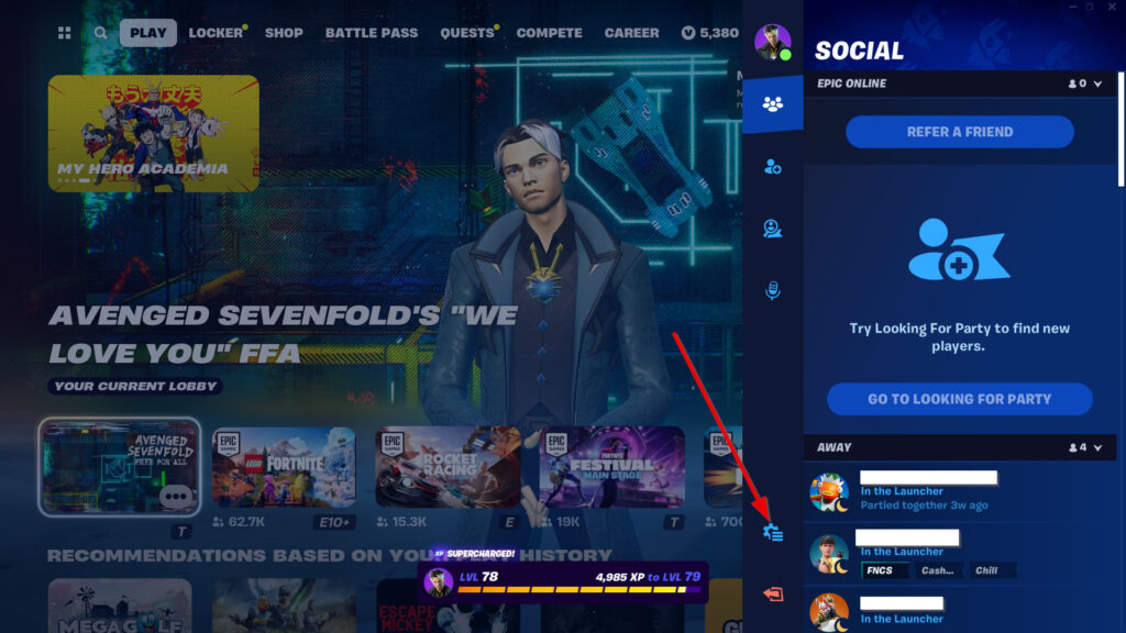 Fortnite FOV Slider Instructions 1