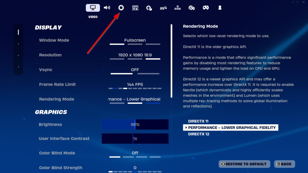 Fortnite FOV Slider Instructions 3