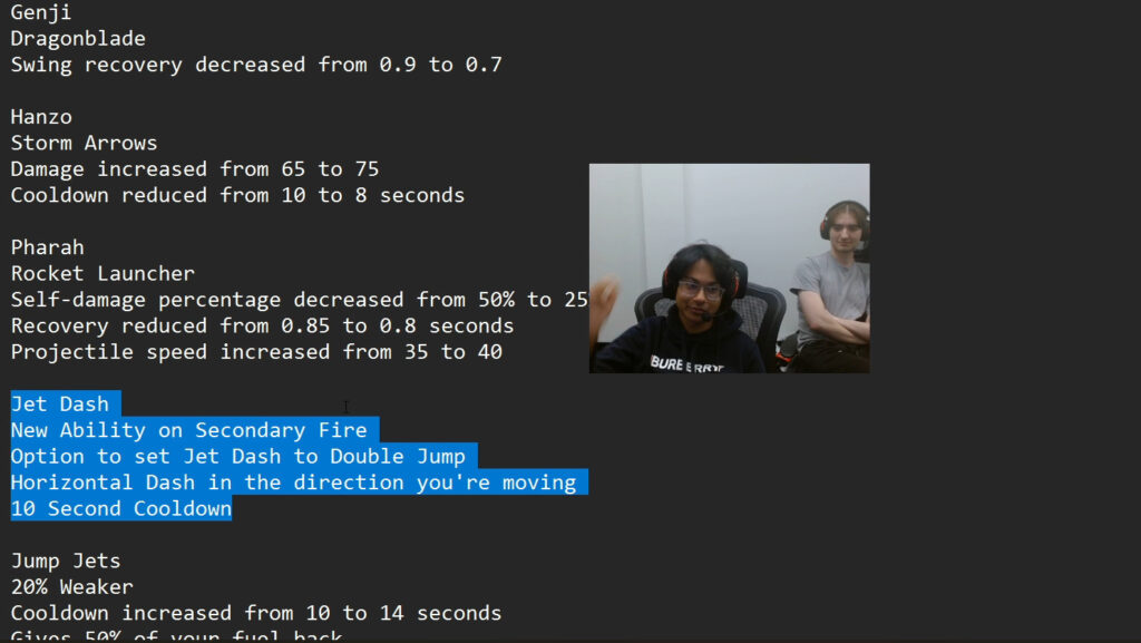 A former Overwatch League players appears to have created a leak of the Season 9 patch notes, showcasing major changes for the game.