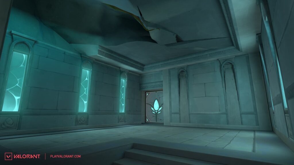 The before image of A Link's interior.