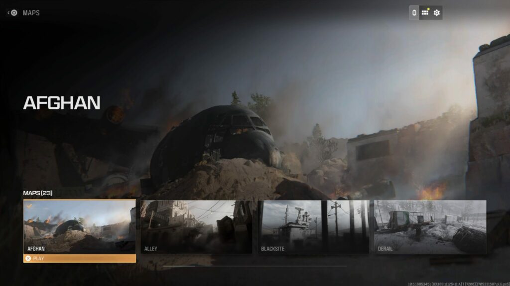 A look at Afghan, a map in COD: MW3.